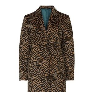 NVLT Zebra Print Long Coat